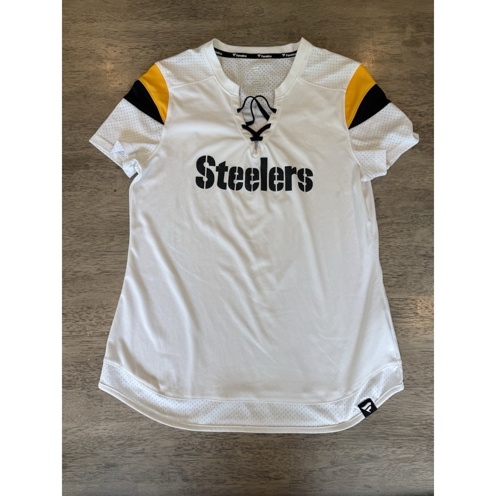 Women's Fanatics Smith Schuster Pittsburgh Steelers Athena Player Raglan V Neck